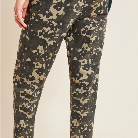 Amadi Floral Camo Trousers (Anthropologie) - Picture 2 of 4